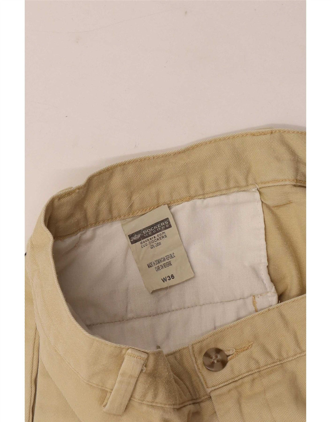 Dockers Short Chino Homme Large W36 Beige