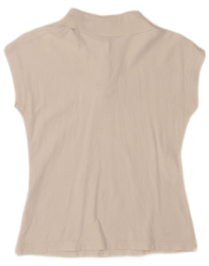 Fila Femme Polo sans manches IT 42 Blanc Moyen
