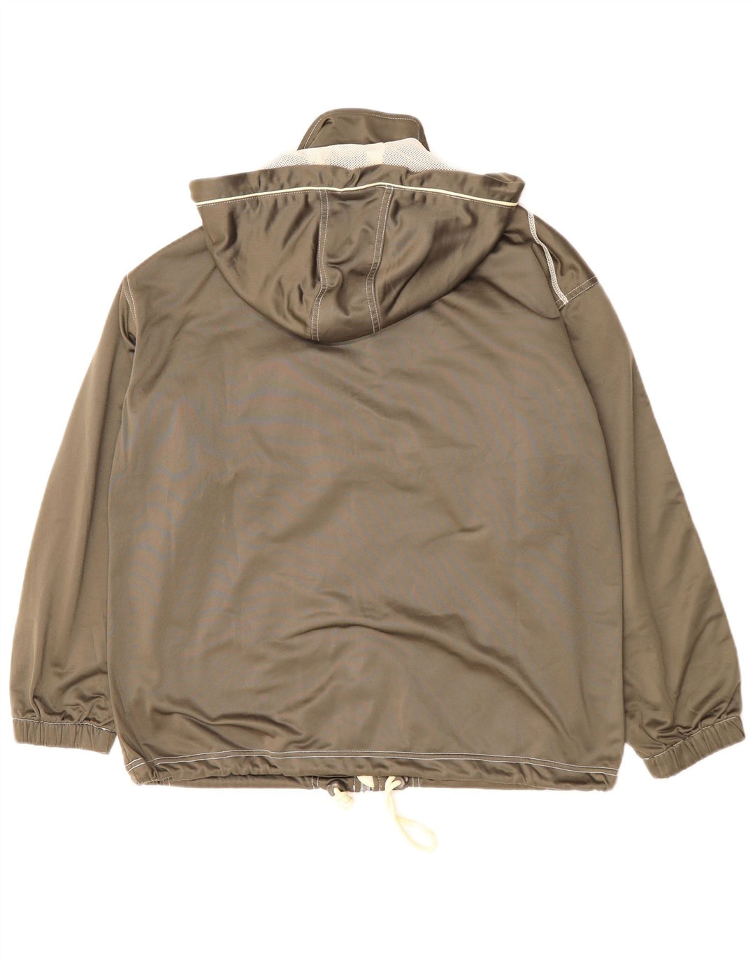 DIADORA Veste de survêtement à capuche surdimensionnée pour femme UK 10 Small Gris
