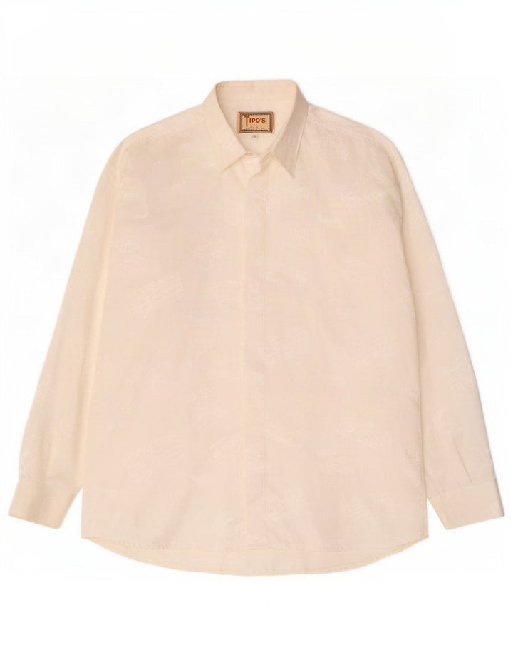 Tipo' S Chemise Homme Large Blanc Polyester