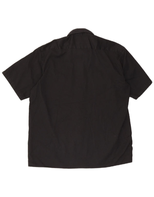 Dickies Chemise graphique à manches courtes pour homme Large Noir Polyester