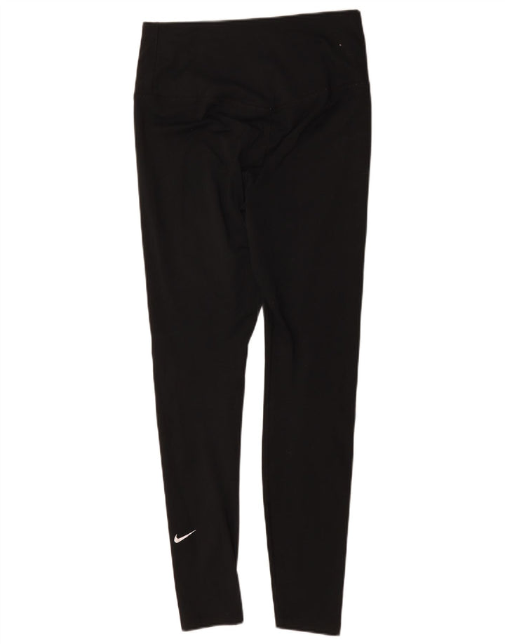 Legging Nike Femme UK 42 Polyester Noir Moyen