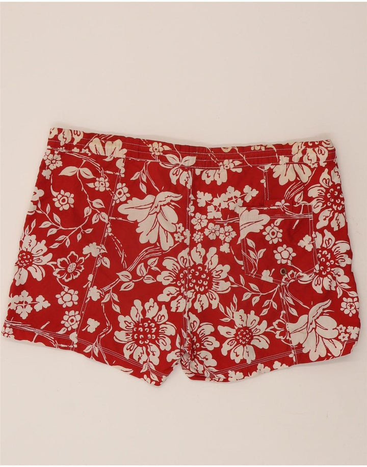 North Sails Short de Bain Homme Large Rouge Floral Polyamide