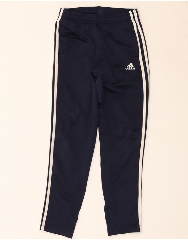 ADIDAS Pantalon de survêtement garçon 9-10 ans Bleu marine Polyester
