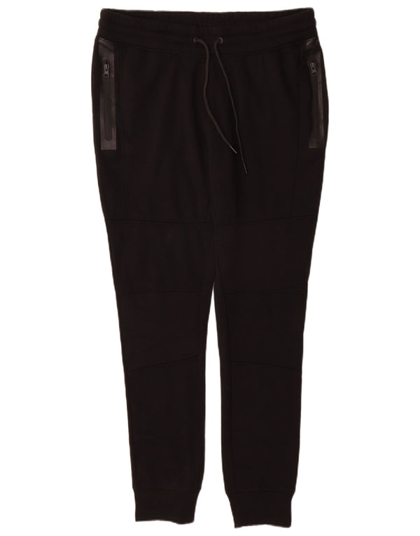 Jack & Jones Pantalon de Survêtement Homme Joggers Large Noir Polyester