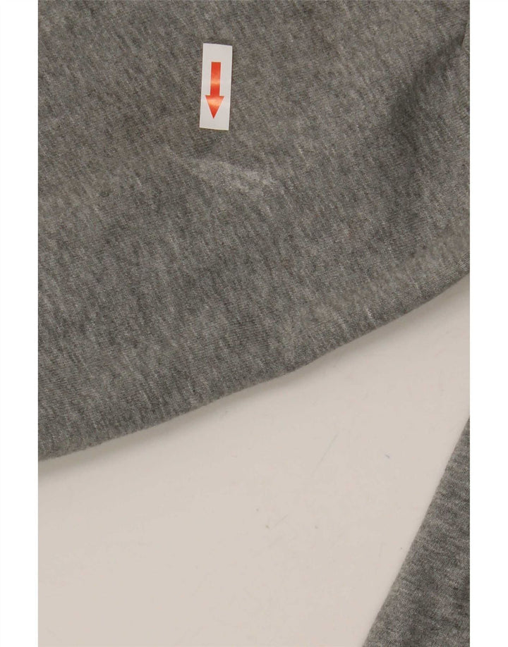 Marks & Spencer Sweat-shirt à col zippé pour homme XL Gris Coton