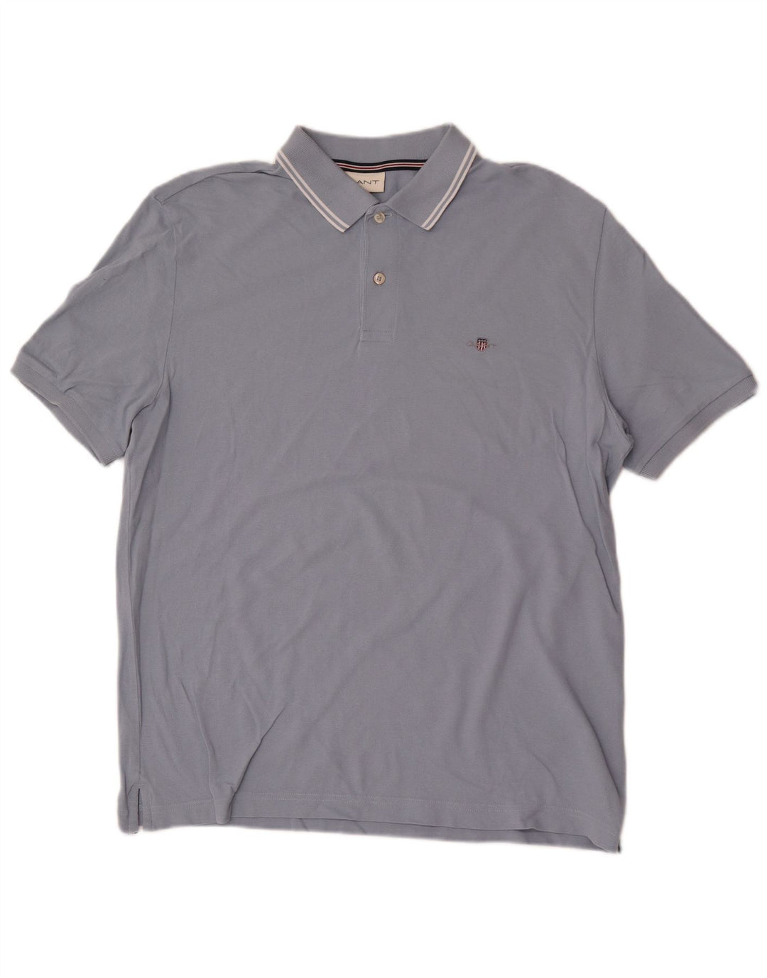 Gant Polo Homme Grand Bleu Coton