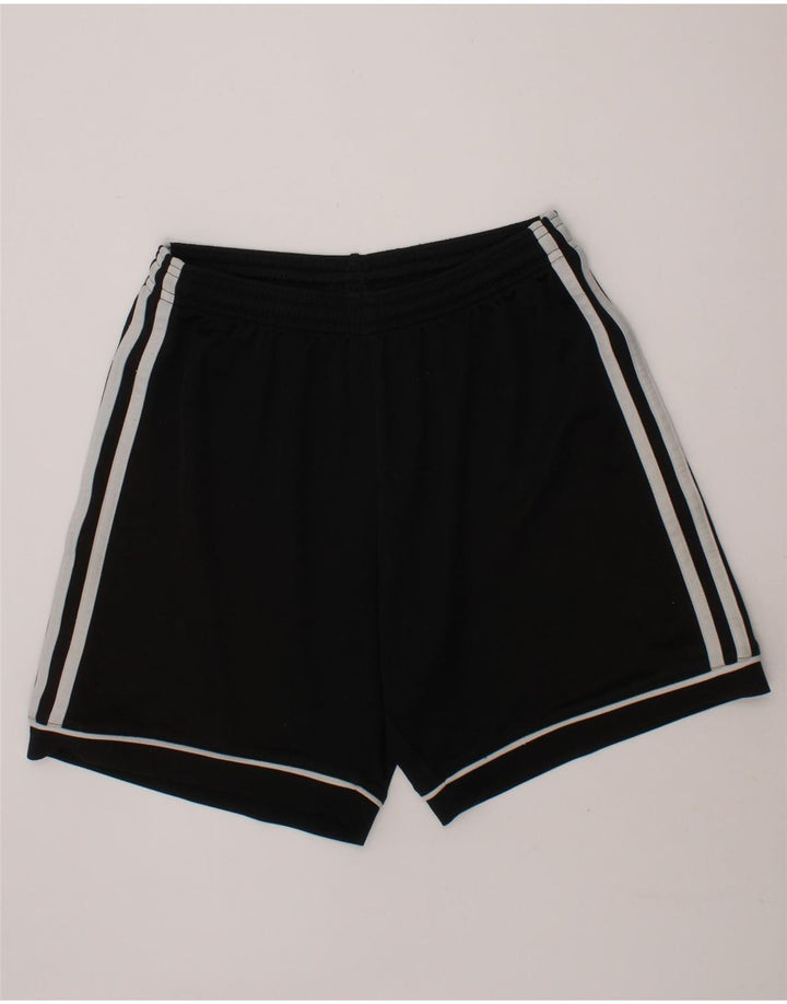 ADIDAS Boys Climalite Sport Shorts 11-12 Years  Black Polyester Vintage Adidas and Second-Hand Adidas from Messina Hembry 