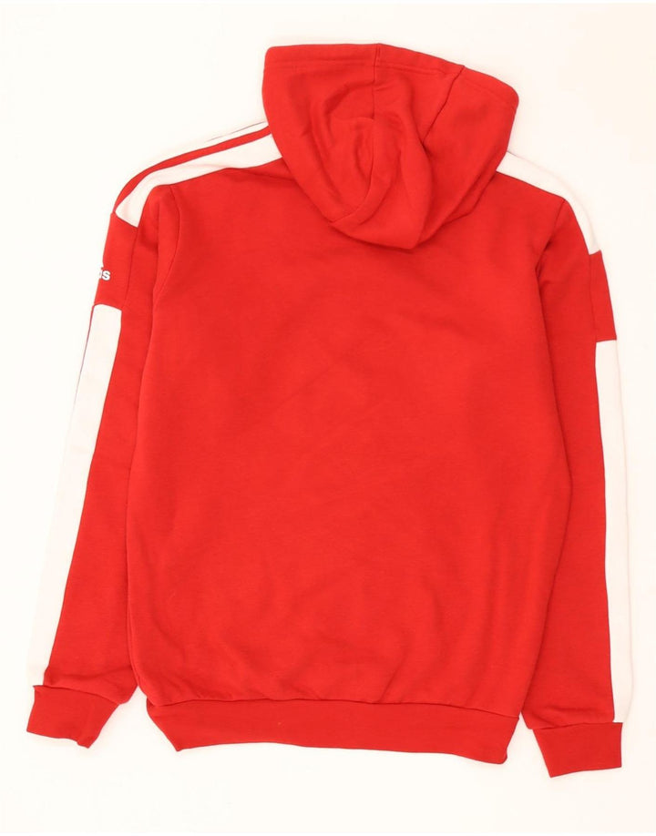 Adidas Pull à capuche pour homme Petit coton rouge