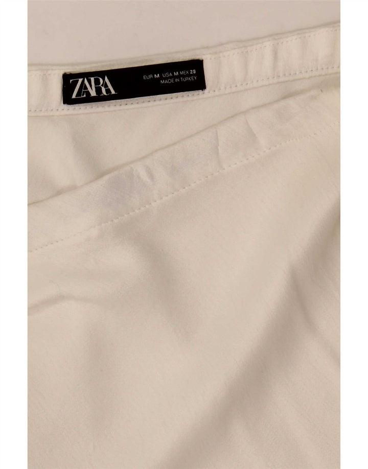 Zara Femme Jupe A-Line Medium W28 Blanc