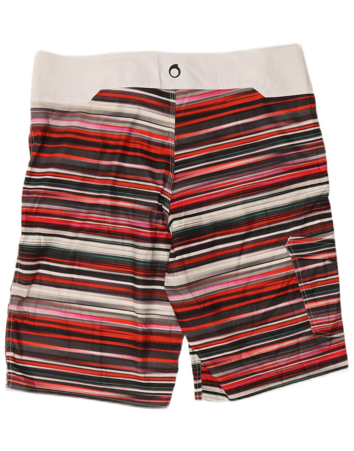 TRIBORD Short de Bain Cargo Homme EU 46 Petit Rayé Multicolore