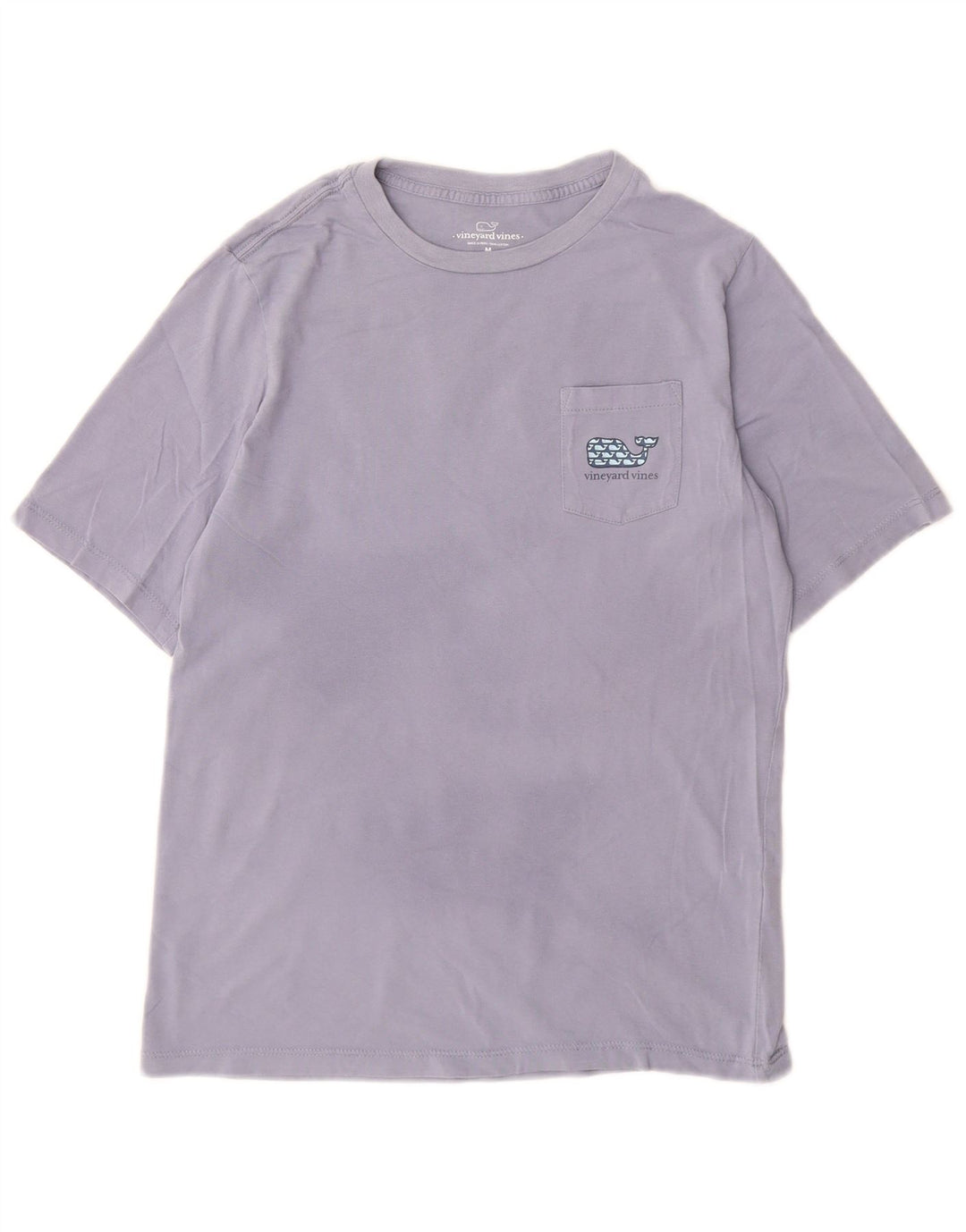 VINEYARD VINES T-Shirt Graphique Garçon 12-13 ans Coton Violet Moyen