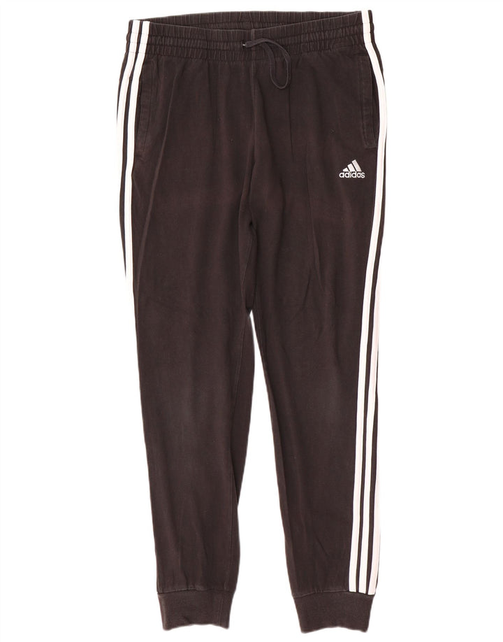 ADIDAS Pantalon de survêtement pour femme Joggers UK 12/14 Medium Noir