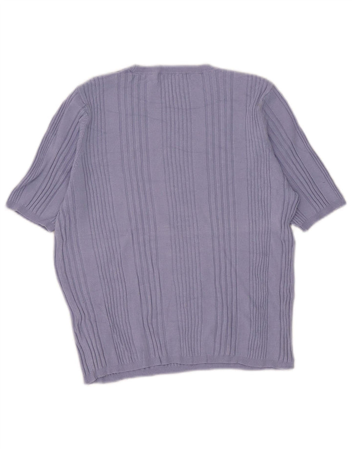 Marks & Spencer Pull à manches courtes et col rond pour femme UK 14 Medium B