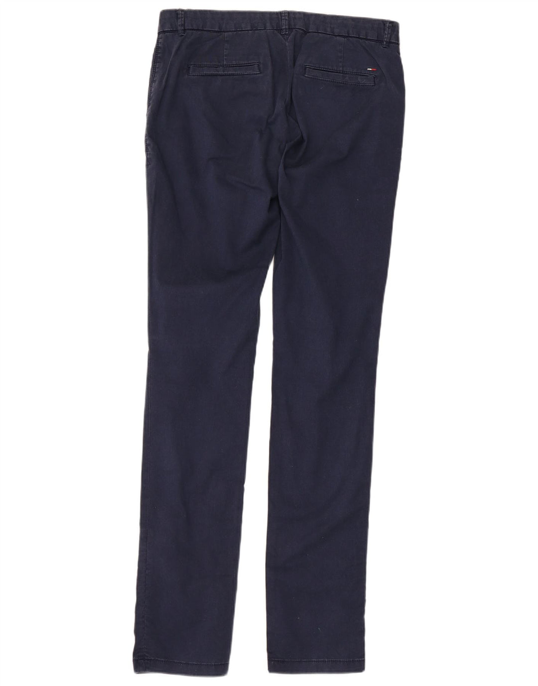 TOMMY HILFIGER Pantalon de Costume Slim Femme W28 L34 Bleu Marine Coton