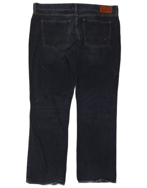 Tommy Hilfiger Jean droit homme W40 L32 bleu marine coton