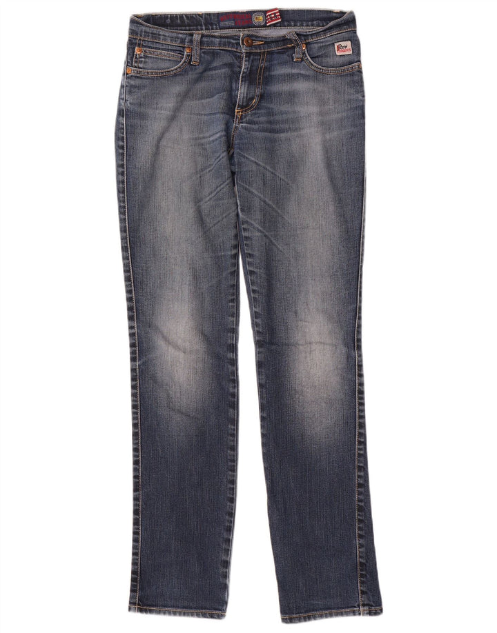 Roy Rogers Jean Slim Femme W27 L32 Bleu Marine Coton