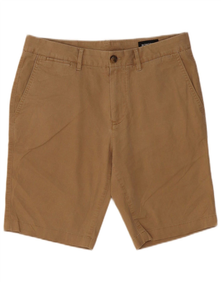BONOBOS Short Chino Homme W30 Coton Beige Moyen