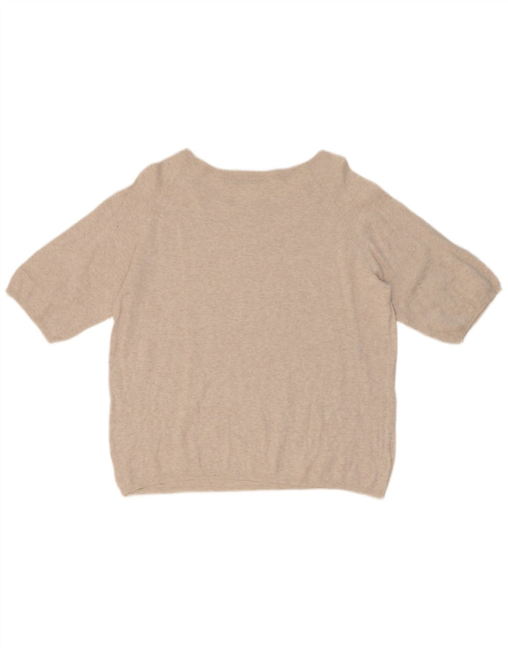 Zara Chemisier surdimensionné pour femme UK 10 Petit Beige