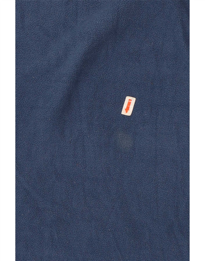 Marks & Spencer Haut Polaire Homme Manches Longues Bleu Moyen Polyester