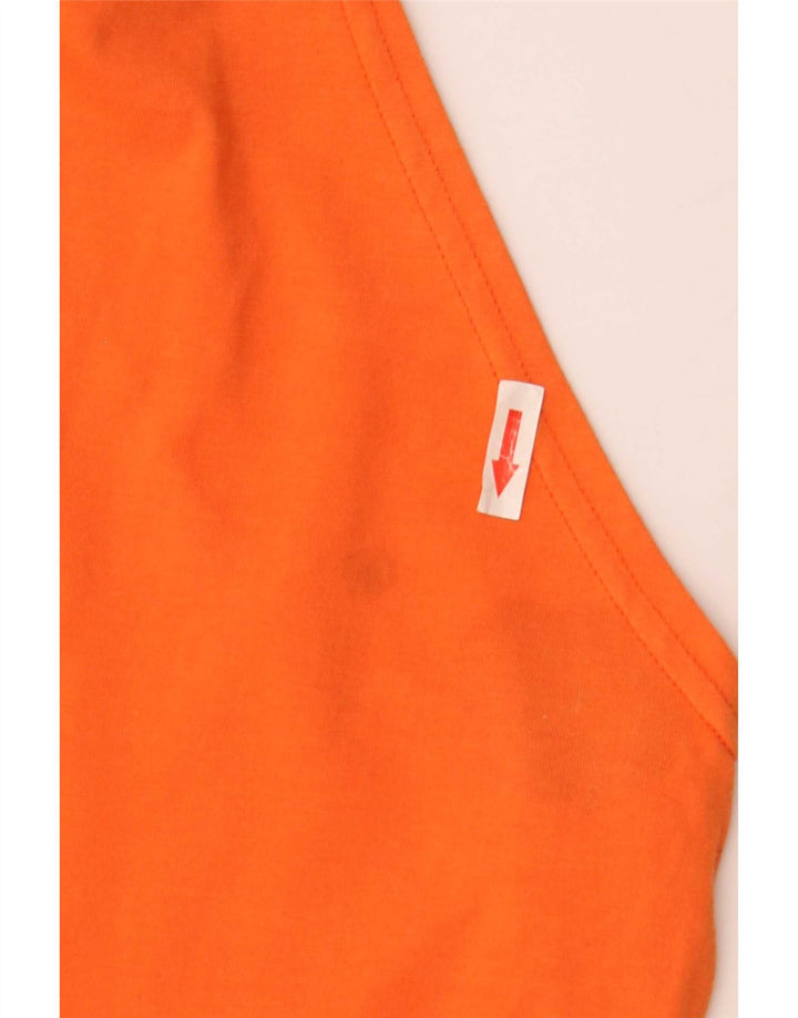 vintage Womens Body UK 8 Petit Orange