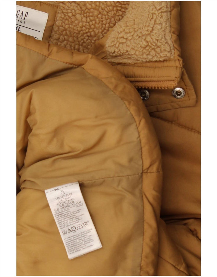 Gap Veste matelassée garçon 12-13 ans XL Beige Polyester