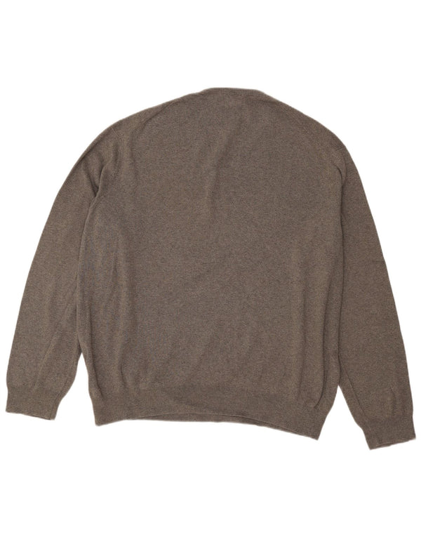 Polo Ralph Lauren Pull col V pour homme 2XL Gris