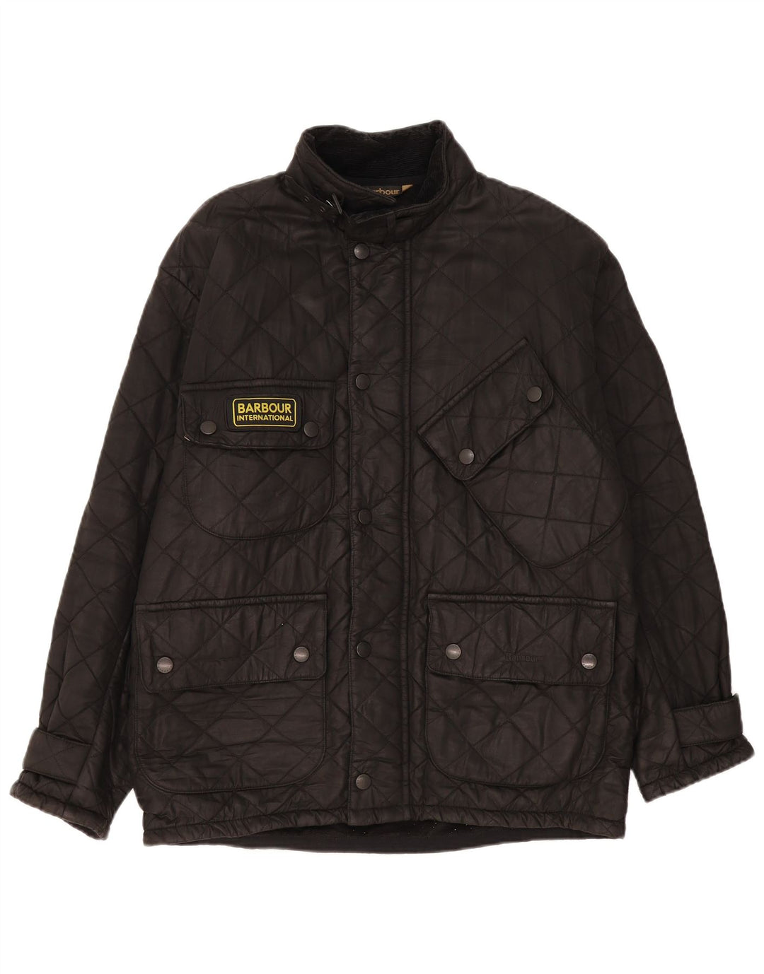 Barbour Veste matelassée pour homme UK 40 Grand coton noir