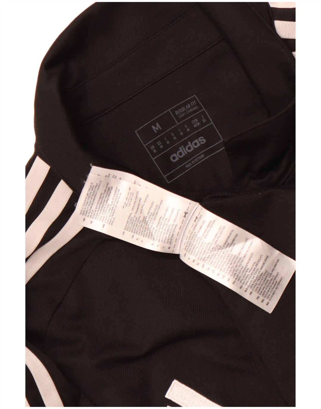 ADIDAS Polo Aeroready Regular Fit Homme Noir Moyen Polyester