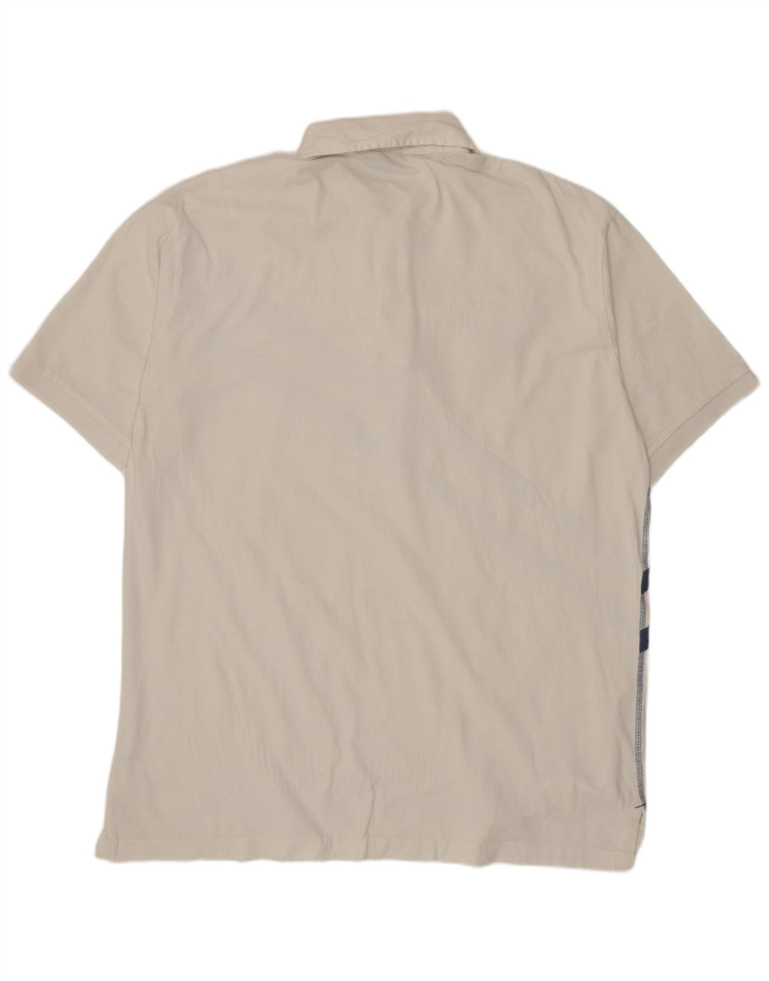 LOTTO Polo Homme XL Blanc Rayé Coton