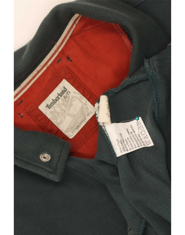 Timberland Veste de survêtement pour homme en coton vert grand
