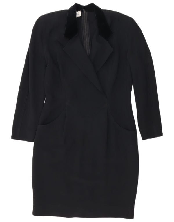 Les Copains Robe fourreau à manches longues pour femme IT 44 Noir moyen
