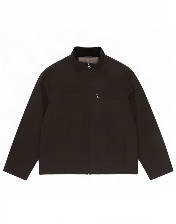 Marks & Spencer Veste Bomber Autograph Homme UK 42 XL Noir Polyamide