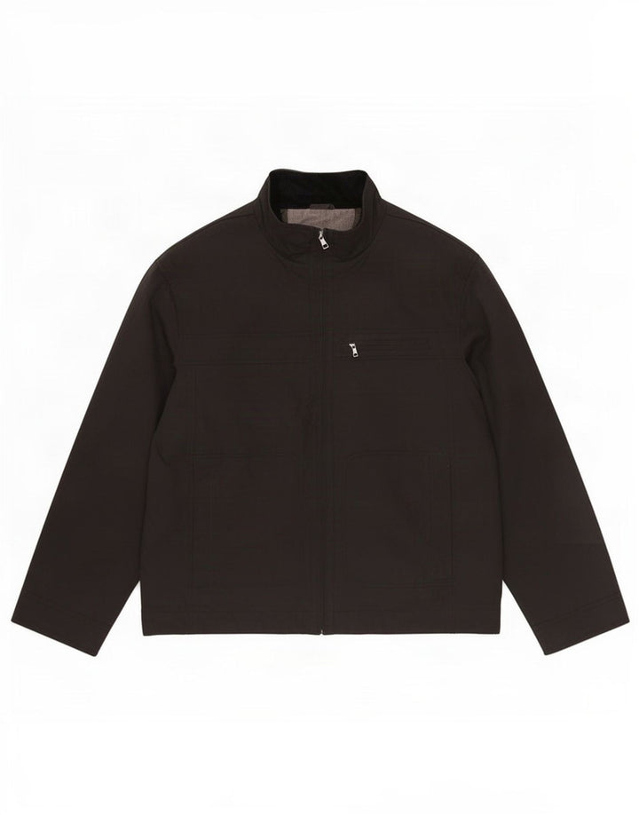 Marks & Spencer Veste Bomber Autograph Homme UK 42 XL Noir Polyamide