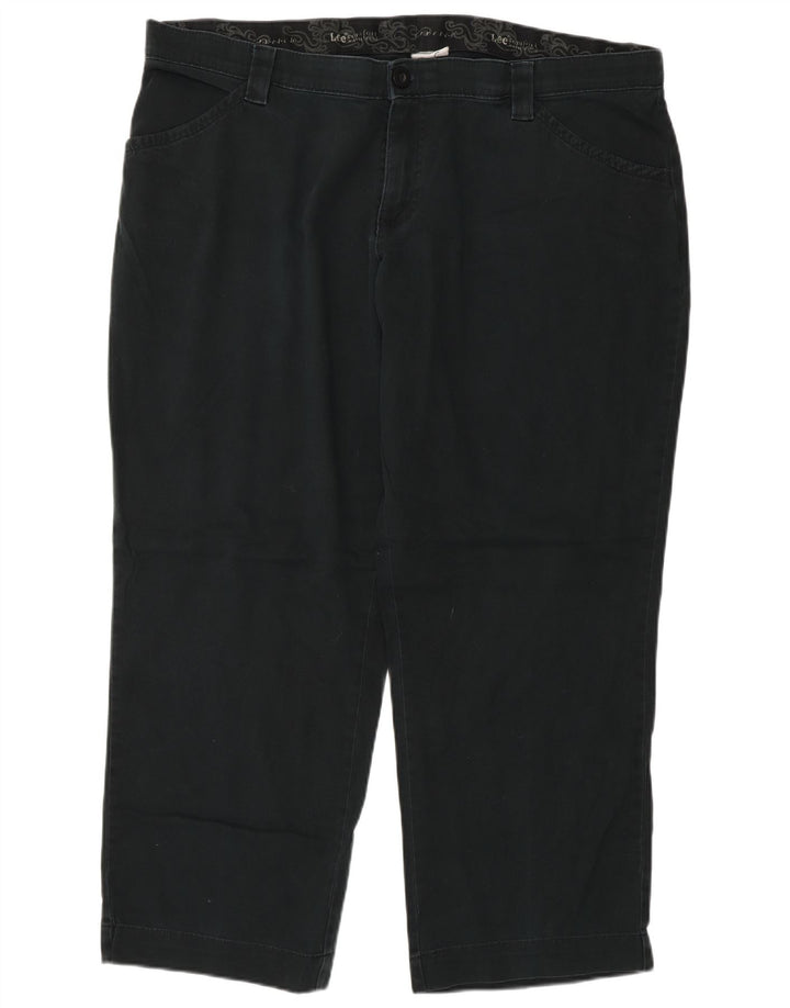 Lee Pantalon décontracté droit pour femme W40 L27 Bleu marine