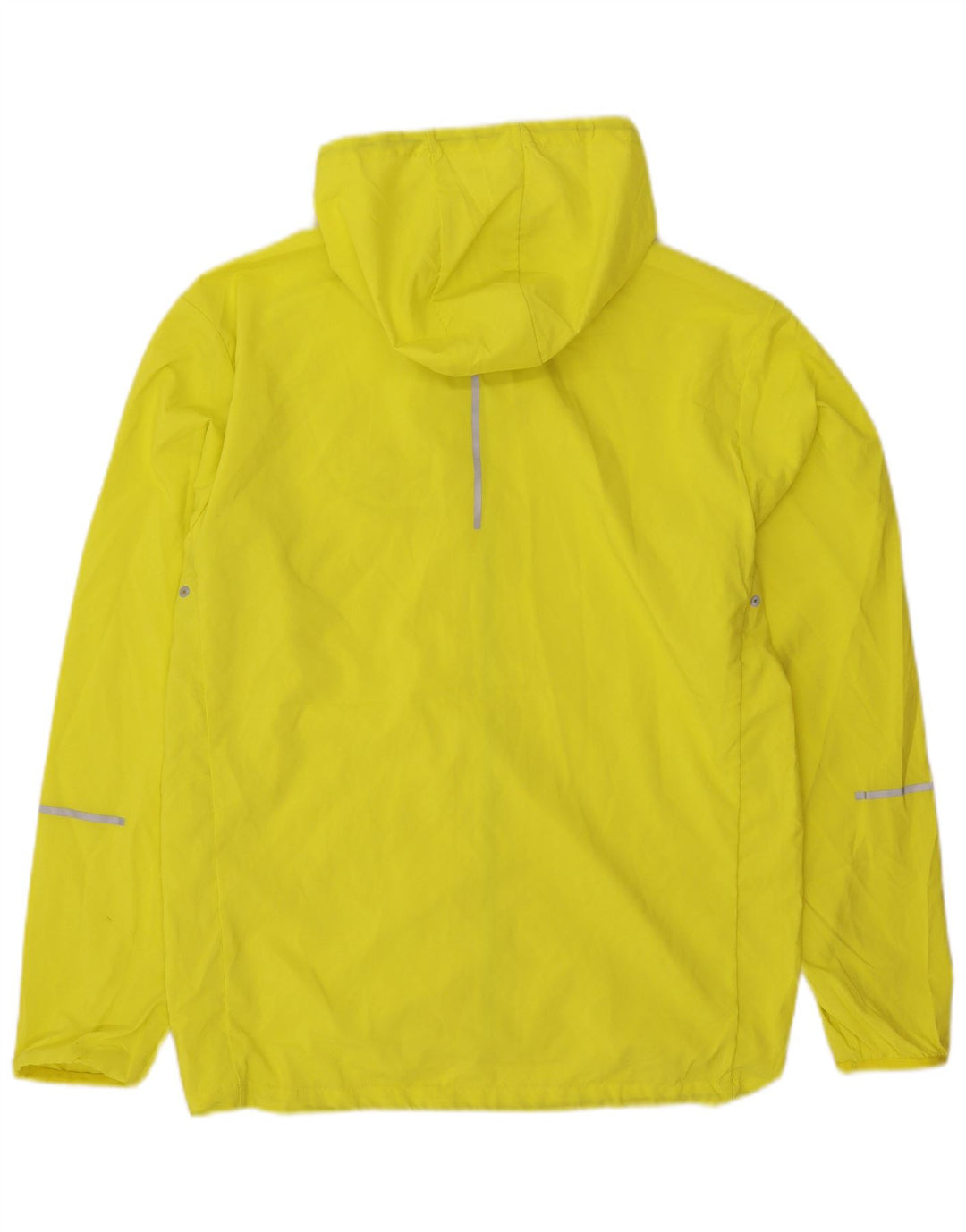 New Balance Veste de pluie à capuche pour homme UK 38 Jaune moyen Polyester