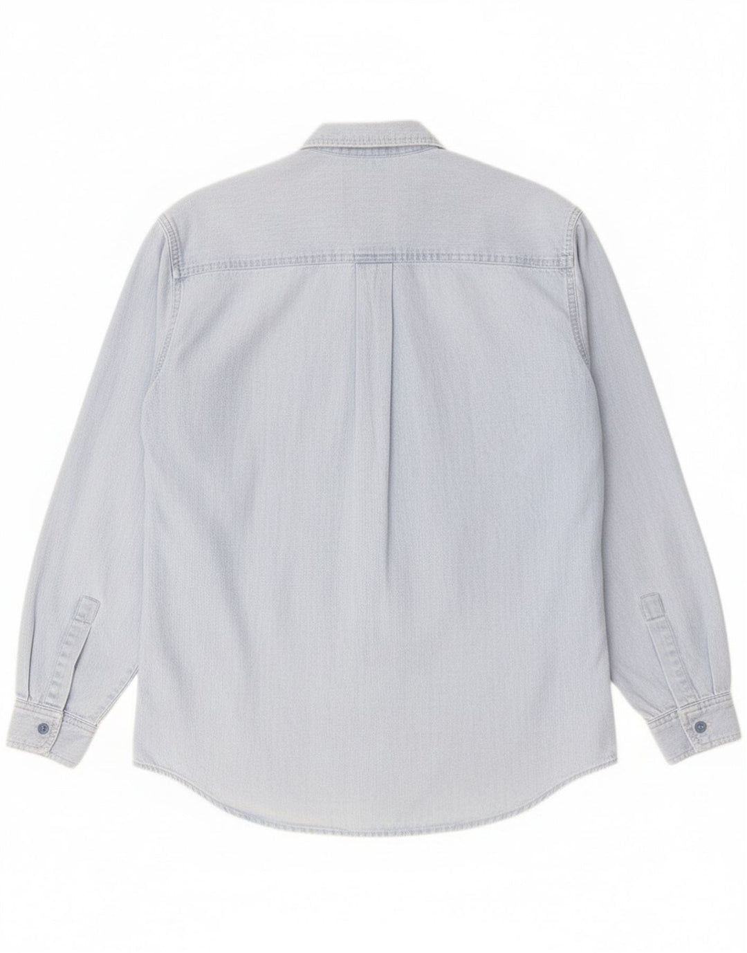 Quarry Chemise En Jean Homme Bleu Moyen Coton