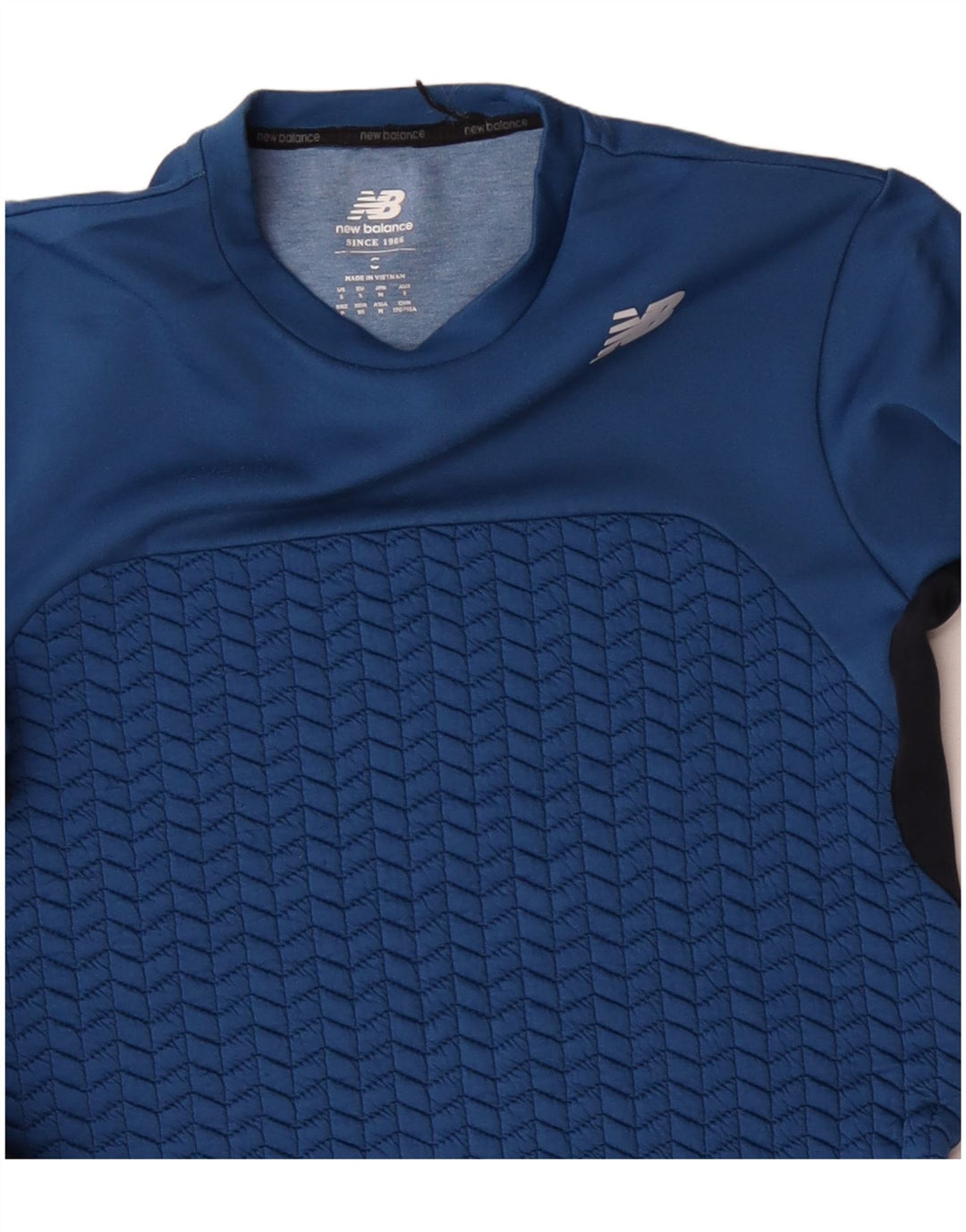NEW BALANCE Sweat-shirt pour homme Petit Bleu Colorblock Polyester