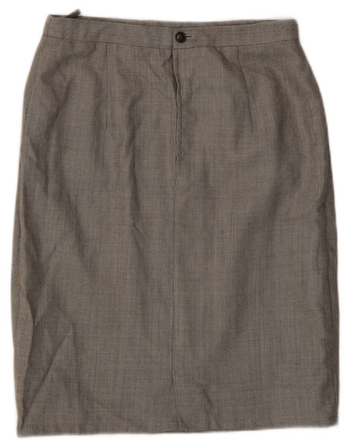 Luisa Spagnoli Jupe crayon femme IT 44 Medium W28 Gris