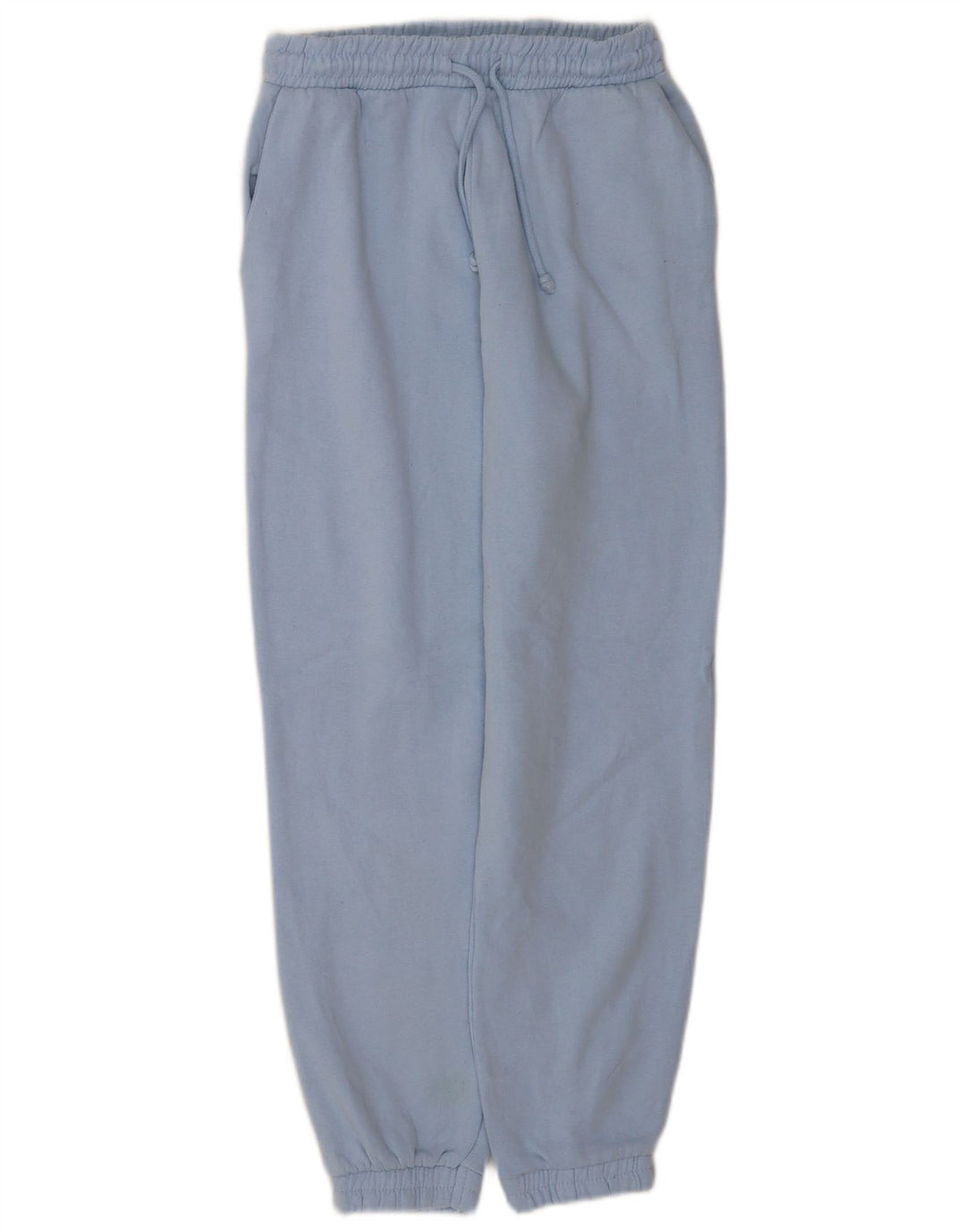 Zara Femme Pantalon De Survêtement Joggers UK 12 Bleu Moyen Polyester