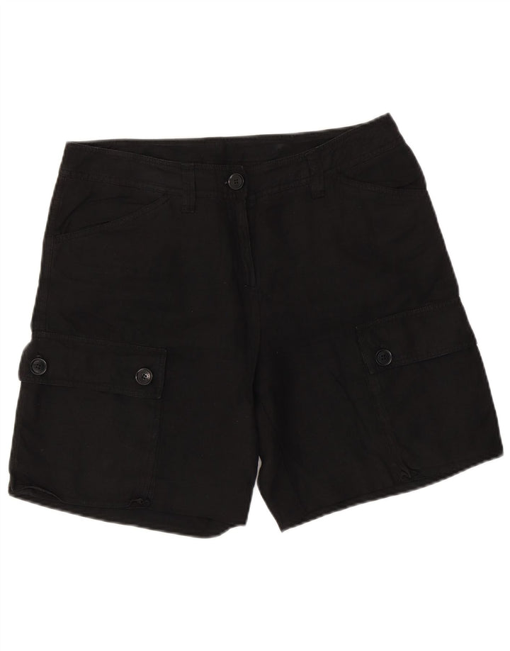 Cerruti 1881 Short Cargo Homme W32 Lin Noir Moyen