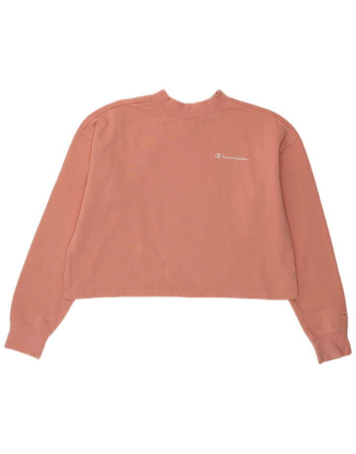 Champion Sweat-shirt court coupe ample pour femme UK 14 Rose moyen