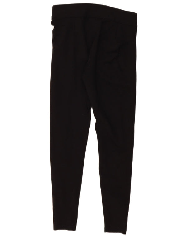 Marks & Spencer Leggings Femme UK 12 Medium Noir Viscose