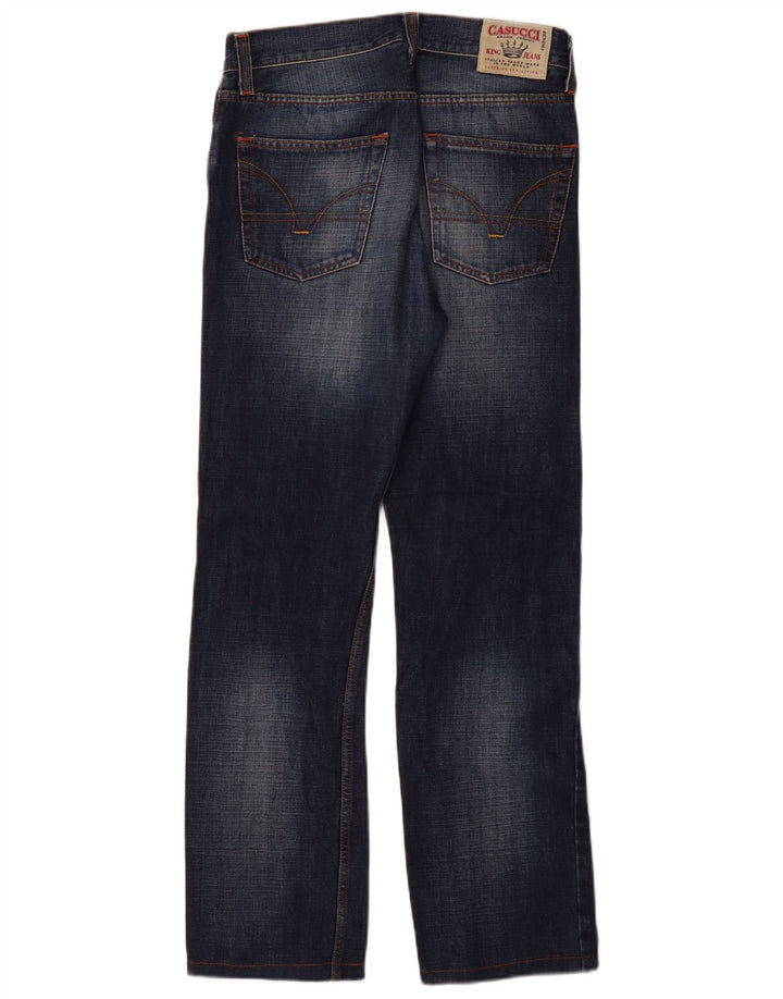 Casucci Jean droit homme W32 L31 bleu coton