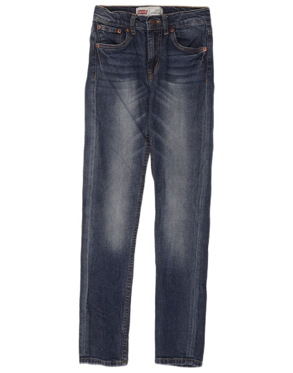 Levi's Garçon 519 Jean Skinny 11-12 ans W24 L29 Bleu Coton