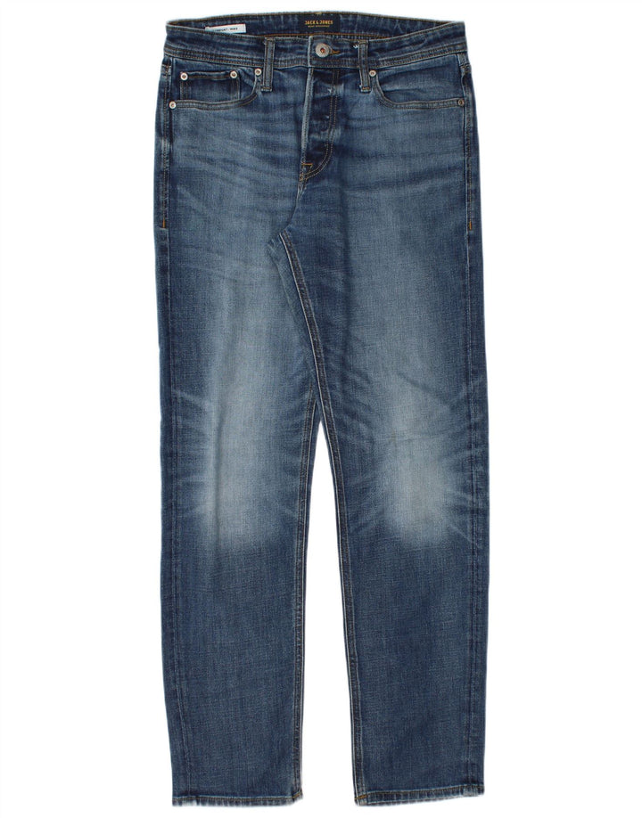 Jack & Jones Jean Slim Mike W30 L32 Homme Bleu Coton