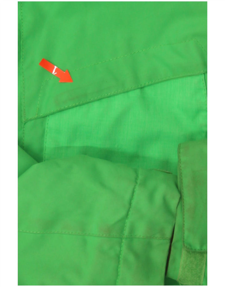 Quiksilver Veste Coupe-Vent Garçon 11-12 Ans Colorblock Vert Moyen