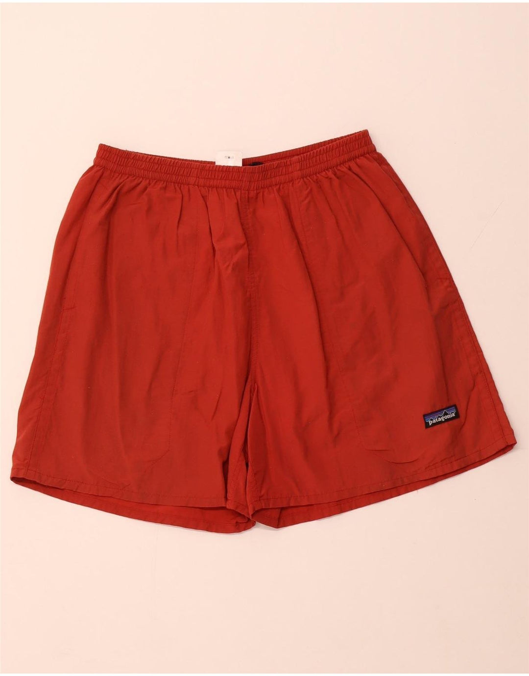 PATAGONIA Short de Sport Homme Rouge Moyen Nylon