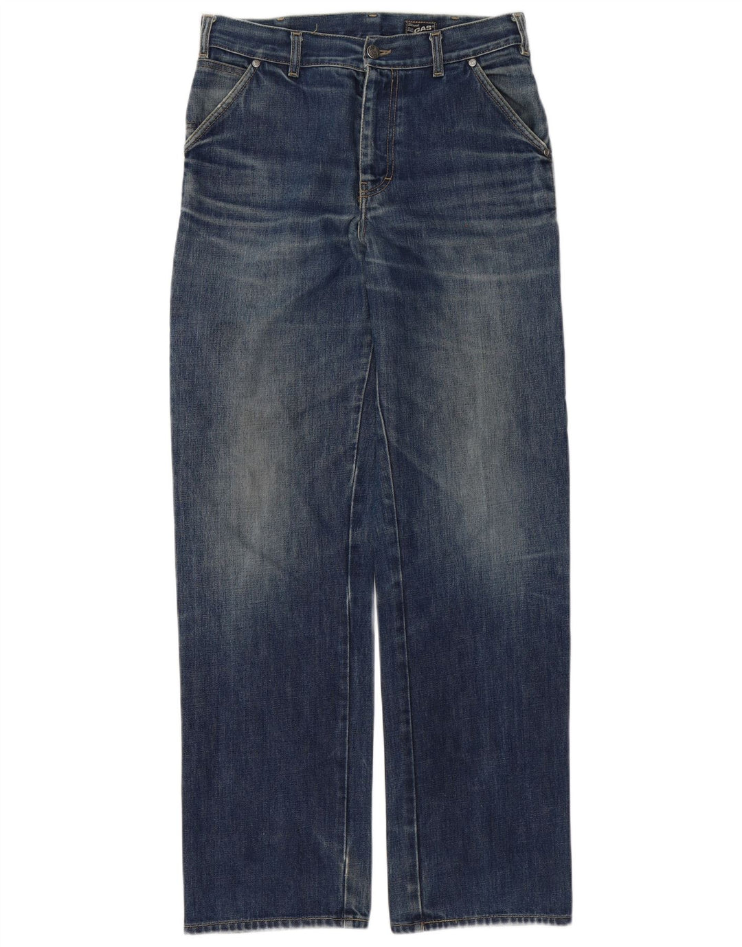 Gas Jean droit homme W29 L33 bleu coton