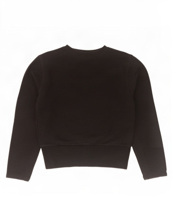 Zara Sweat-shirt pour femme UK 44 en coton noir moyen